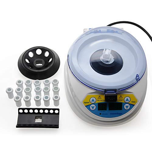 AMTAST 110V 60HZ Mini Centrífuga 10.000 rpm Ajustável Inclui Rotor de Micro Tube de 8 locais e 16 quartos de faixa