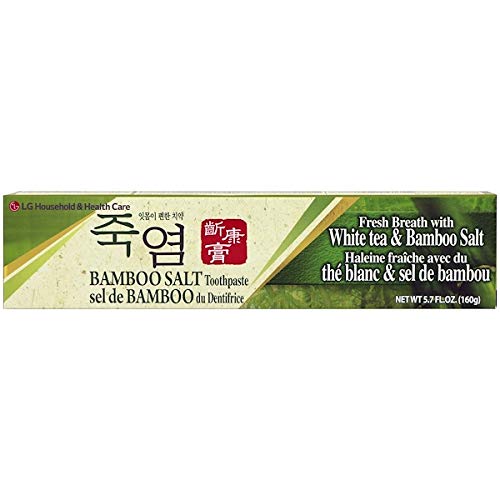 [LG] Tea Branco e Crega de dente de sal de bambu 5,7 oz