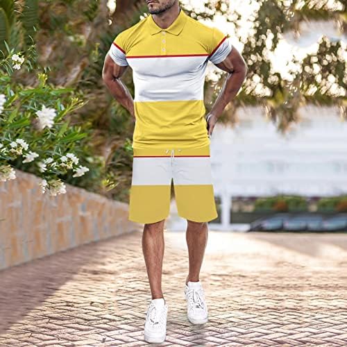 RTPR Ano Novo Terno para homens Moda de moda de manga curta e shorts Conjunto de verão 2 peças Tuxedo Men 44