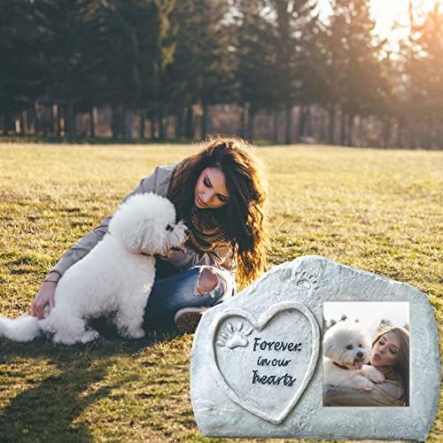 Pedra do jardim do Memorial de Pet, Presentes de Limpia de Pet Sympathy Gente ou Dog Memorial, Pets Pet Loss, Tombstone