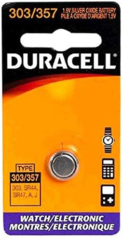 Duracell DL303/357BPK Bateria eletrônica, bandeja de bolso