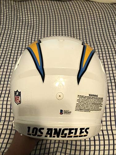 Philip Rivers autografado assinado /autografado Speed ​​Authentic capacete Beckett