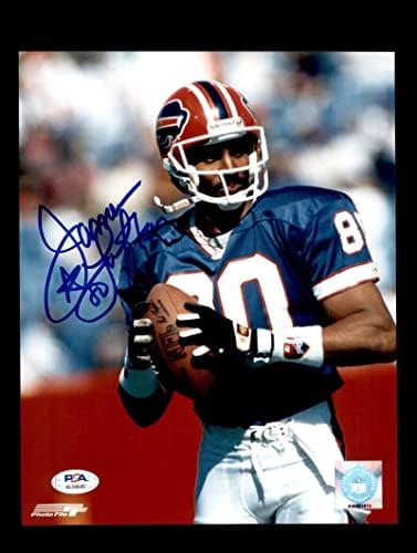 James Lofton PSA DNA assinado 8x10 Bills de fotografia - fotos autografadas da NFL