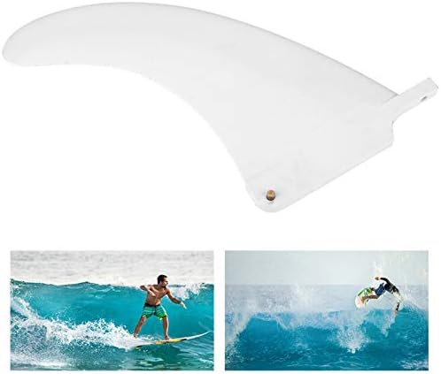 Dilwe Surfing Board Fils, nylon portátil de 9 polegadas Paddle Paddle Board com a chave de barbatana e acessórios para pranchas