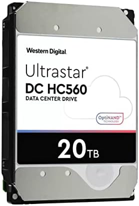 WD ULTRASTAR DC HC560 WUH722020ELE6L4 20 TB DUSTÓRIO RUDO - 3,5 interno - SATA [SATA/600] - Método magnético convencional