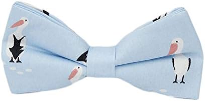 Andongnywell Padrão Pré-amarrado gravata borboleta
