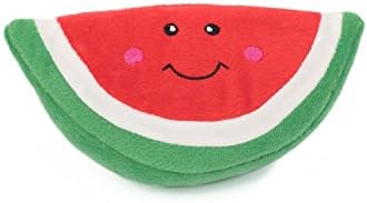 ZippyPaws - Nomnomz Plush Squeaker Dog Toy para The Foodie Pup - Watermelon