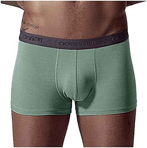 Calcinha de roupa íntima masculina do BMISEGM Men Slim Slim Panties Solid Color Solid Boxer Men Soft Men Soft Comfort