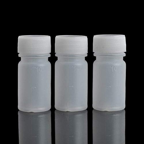 Lazzon Travel Plástico branco Plástico vazio Portátil em pó sólido Medicamento Garrafas de comprimido Caixa de armazenamento