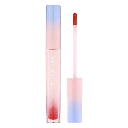 Xiahium Lip Lip Gloss Glor Gloss Glaze Lip Lip Gloss Gloss Batom hidratante Não é fácil de desaparecer não é fácil de colocar xícara