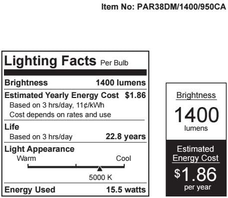 Feit Electric PAR38 LED BULS, 120W