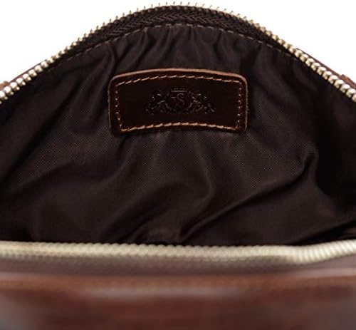 Bolsa de higiene sid & vã Bag do futebol americano Isaac I Premium Leather Wash Saco para homens e mulheres que viajo durante