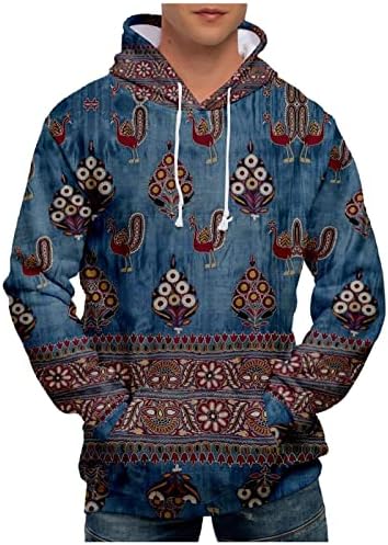Homens redondo pescoço 2023 Blusa da moda impressão solta tops solteiros casuais no meio do peso de moletom de lã
