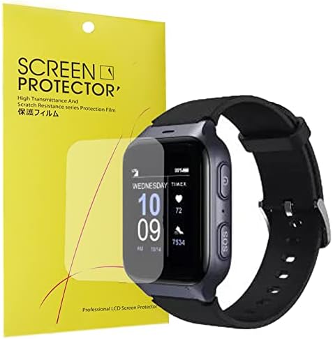 Lamshaw Compatível para Timex Family Connect Senior Watch Screen Protector, [6 pacote] Cobertura completa TPU Compatível para