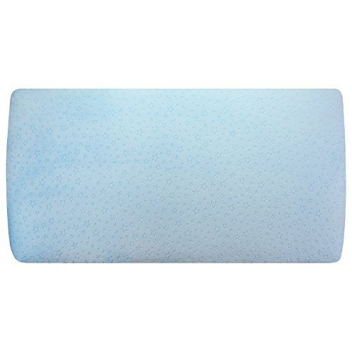 My Blankee Starlight Minky Crib Sheet, azul, 28 x 52 x 9