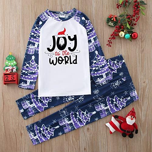 Diyago Nightmare Before Christmas Nightgown, camiseta e calça de manga comprida Férias em família 2 peças PJ Nightwear Conjunto