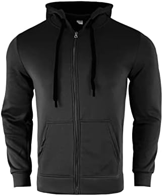 Egmoad Men's Tracksuits, 2 peças Athletic Hoodie Tracksuit Set Afterwear Full Zip Tracksuit Sports Definir roupas