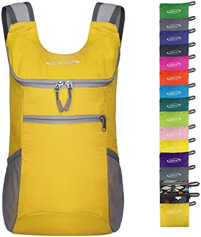 G4Free Lightweight Packable ombro Mochila Daypacks Daypacks Pequena bolsa externa dobrável casual 11l