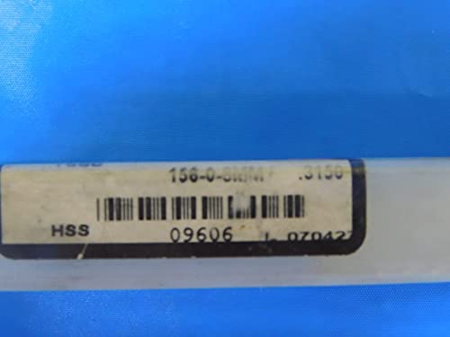 APT .3150 O.D. HSS Taper Pin RESTER 6 FLUTE 156-0-8MM Feito nos EUA-MB8743AZ2