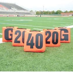 PRO Down Solid Sideline Markers 5pc Conjunto