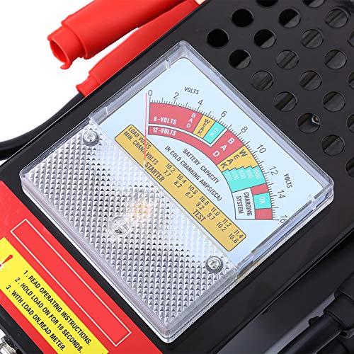 6V-12V 100amp Car Van Auto Battery Tester Carreira Drop Charging System Analyzer Ferramenta de verificador