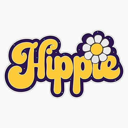 Vinil hippie adesivo impermeável para laptop para laptop de parede de parede para o pára -choques 5