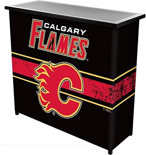 Flames portáteis da NHL Calgary Mark With Case