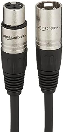 Microfones de condensador de lápis Samson, prata e base de prata e padrão xlr masculino para fêmea com cabo de microfone, durável