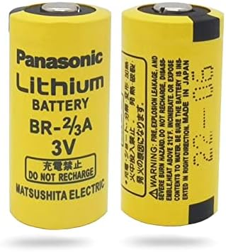 POWCAMAH BR-2/3A BR-2/3ASSP 3V 1200mAH PLC LITHIUM SUBSTITUIÇÃO PARA FANUC A98L-0031-0006