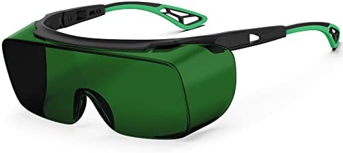 Óculos de segurança a laser de troca, IPL 200nm-2000nm Proteção ocular óculos de segurança UV Protição para soldagem