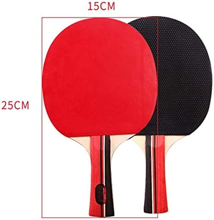 Ping Pong Paddle Beginners Dois conjuntos de tênis de tênis de tênis de tênis de tênis de tênis de tênis de tênis