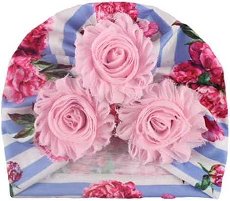 Acessórios Hat Boy Floral Costa Floral Stripe Girl Print Band Baby Headwear