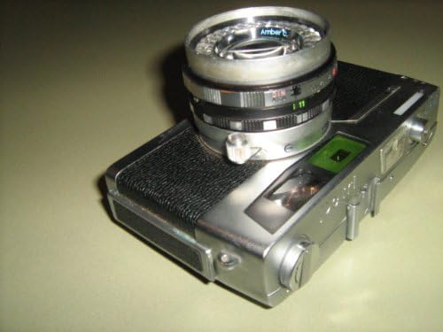 Kuribayashi Petri 7 S Sistema de olho de círculo de 35 mm Câmera filmada Petri 1.8 45mm 905136 Câmera