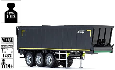 Wiking 077659 Krampe SB II 30/1070 Trailer da correia transportadora, modelo, 1:32, metal/plástico, para idades mais 14, vários recursos,