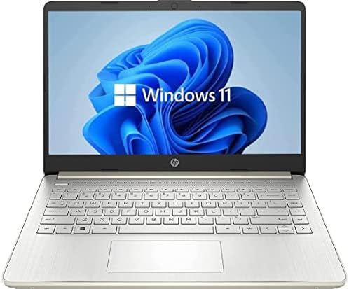 Laptop de tela sensível ao toque HP 2022 14 , Windows 11, processador AMD 3020E, 4 GB de RAM, 64 GB SSD, HDMI, prata cintilante