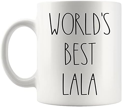 Melhor caneca Lala do mundo | Lala Rae Dunn Copo de café no estilo | Rae Dunn inspirado | A melhor caneca de café de todos os tempos