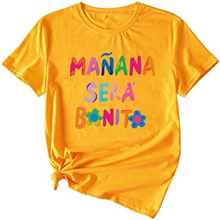 Miashui pack letras moda colar de gola redonda solta mulher 3 manga curta camiseta de camiseta de tecnologia