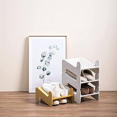 Vlizo Shoe Stand Shoe Rack Rack de sapato empilhável Plataforma de armazenamento Home Armário de plástico organizadores