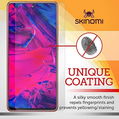 Protetor de tela fosco de Skinomi compatível com Samsung Galaxy S20 FE Anti-Glare Matte Skin TPU Anti-Bubble Film