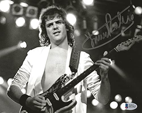 Trevor Rabin Sim Singer assinou autografado 8x10 Prova de foto Beckett Coa Star