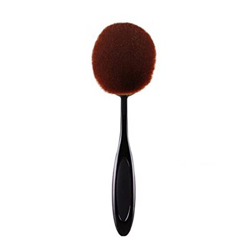 Brush de maquiagem oval grande, escova grande para hidratante e fundação por Pree Cosmetics