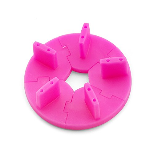 Kads Plástico Tip Stand Para Prática Use Prática Treinamento de Nail Art Dicas Falsas Exibir Ferramenta de Treinamento