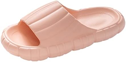 Flippers para mulheres em casa e ar livre cor banheiro plana Home Men Solid Bottom Flip Flip Sandals Sandals Plataforma