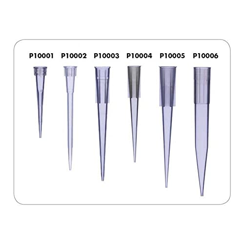 United Scientific Supplies P10005 Micropipette Tip, baixa retenção, pp, 2-300µL, graduado