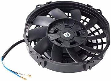 Universal Slim Fan Push Pull Radiator Electric Riborning 12V 80W Mount Kit