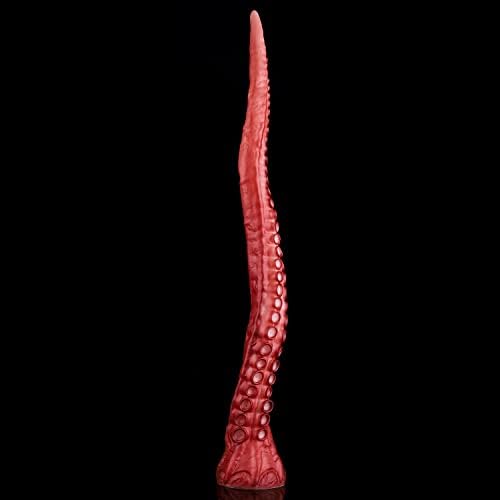 NOTHOSAUR 「Alla」 22 polegadas Design exclusivo TEN TENTACT ENORME DILDO PLATINUM SILICON