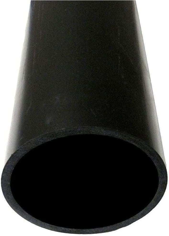 Tubo de drenagem DWV - Tamanho e comprimento pretos de abdominais e comprimento de 4 polegadas