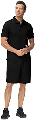 MOFIZ MEN FROJUTO POLO SHORTS DEPARTA DE VERDADES DE VERÃO CASUL CASUAL CUSTO CUSTO CURTO POLO TENSA POLO PARA HOMENS TRILHAS SCORTS