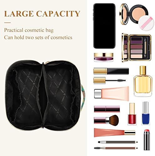 Saco de cosméticos para mulheres viagens de viagem com manuseio portátil Multi-funcional bolsa de higiene saco de maquiagem de viagens