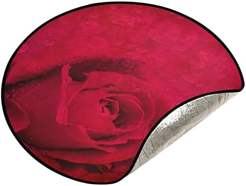 VISESUNNY CARTÃO DE RETERIÊNCIA RED RED RED ROSE EM CORAÇÃO BUDO E CORAÇÃO PROTECTOR DO MATO DO MATO DO MATO DE